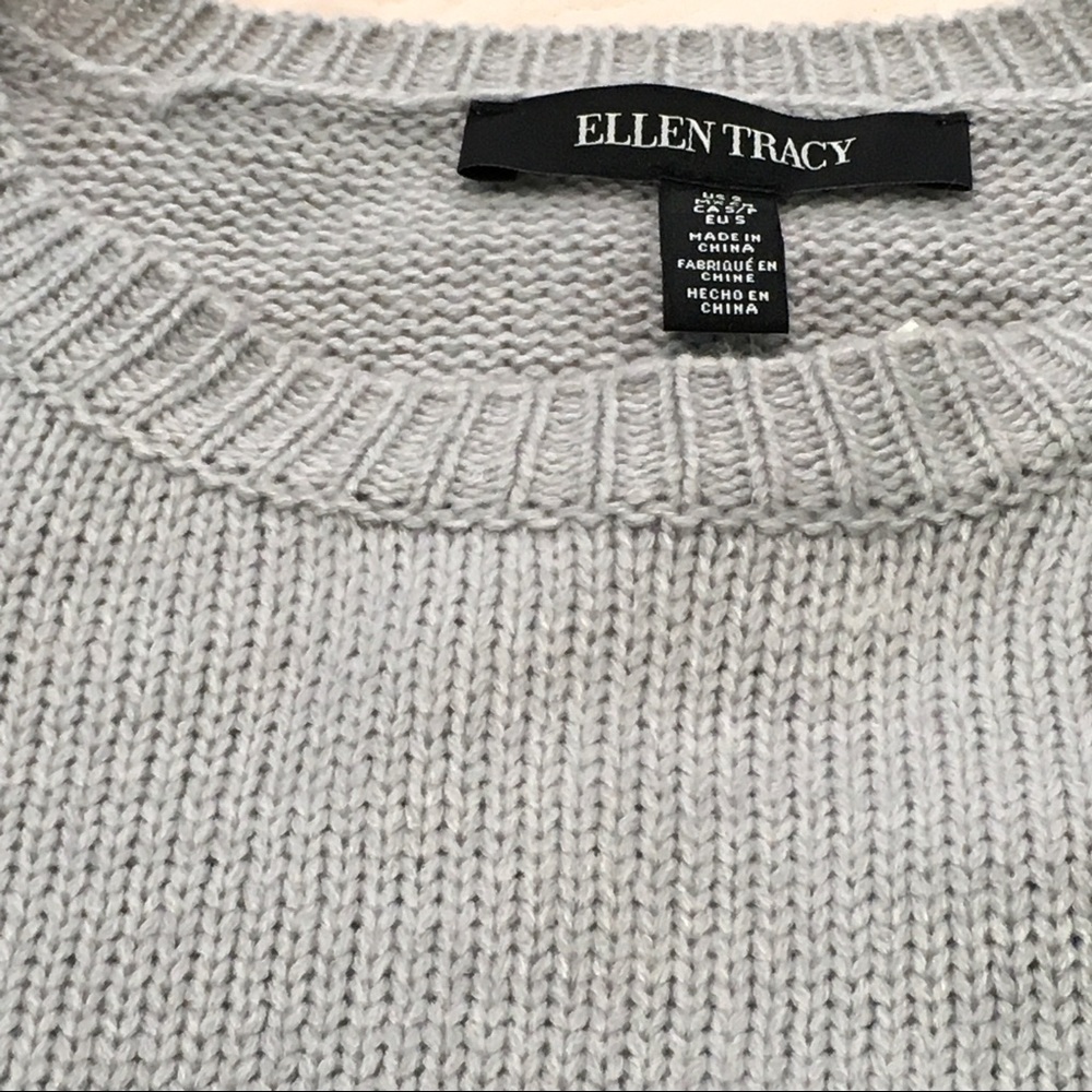 Ellen Tracy — Rose Mist Pull-On Sweater - Picture 6 of 7